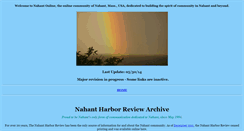 Desktop Screenshot of nahant.com
